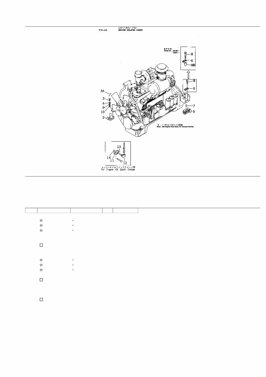 Komatsu D155A-1 Bulldozer Parts Catalogue Manual - SN 5508 and UP preview img 4