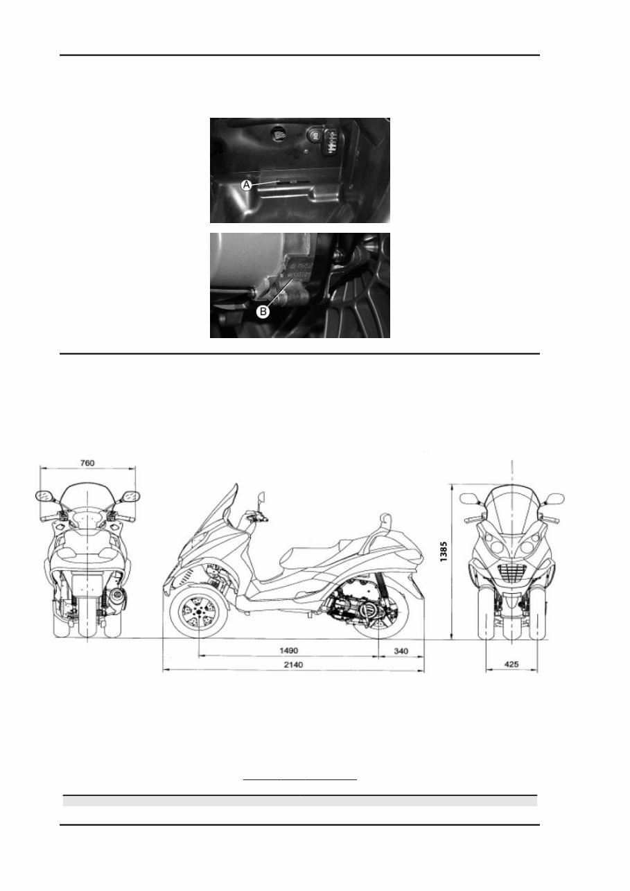 Mp3 125 Mp3 Piaggio Ibrido Piaggio MP3 125 Hybrid Ibrido Workshop