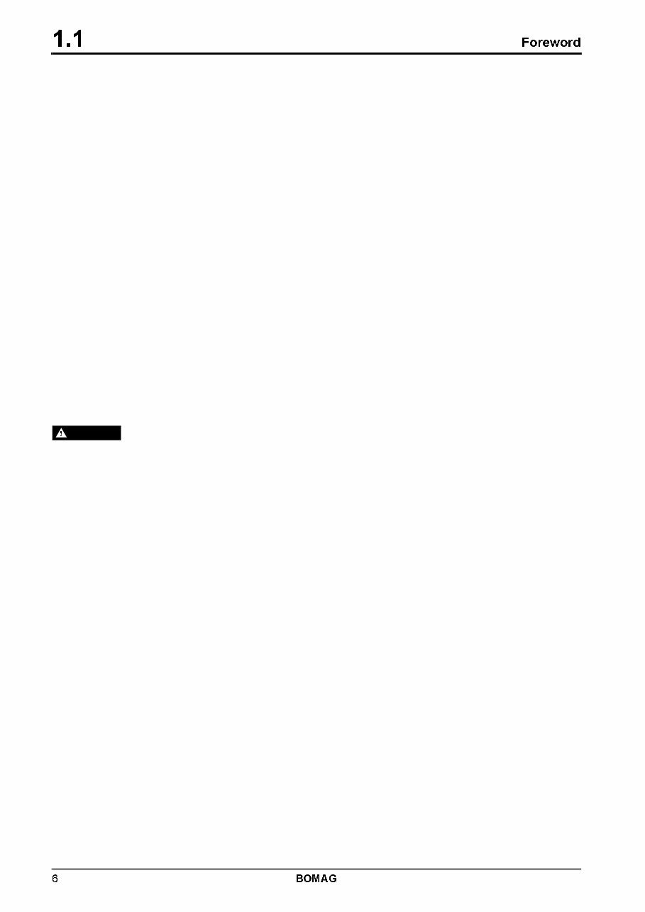 BOMAG Single drum wheel drive vibratory roller BW 211 D-3 Service Repair Manual preview img 6