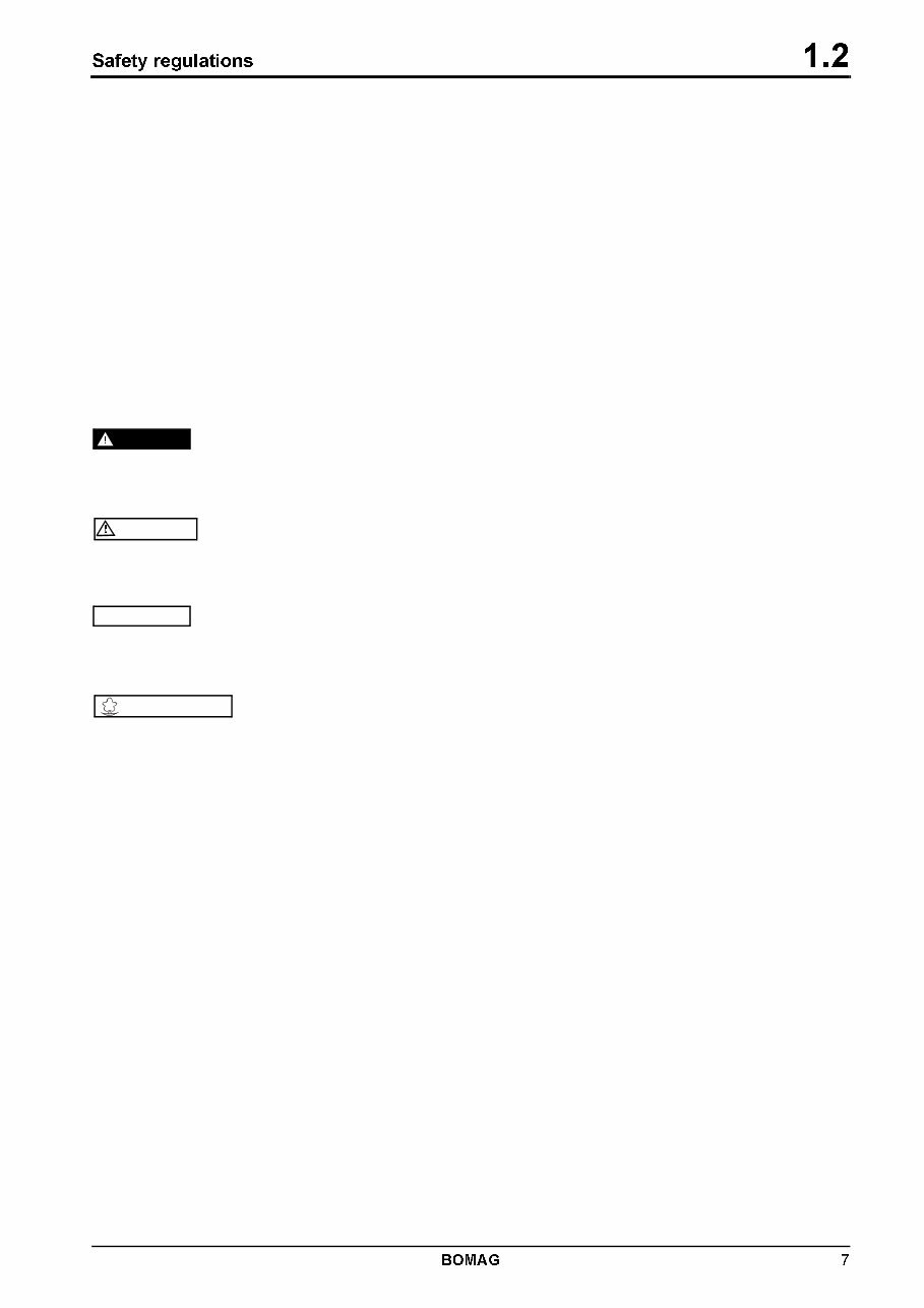 BOMAG Single drum wheel drive vibratory roller BW 211 D-3 Service Repair Manual preview img 7