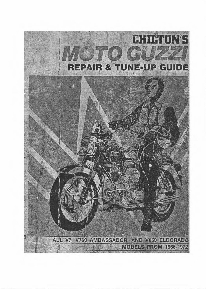 MOTO GUZZI V7 V750 V850 Full Service & Repair Manual preview img 1