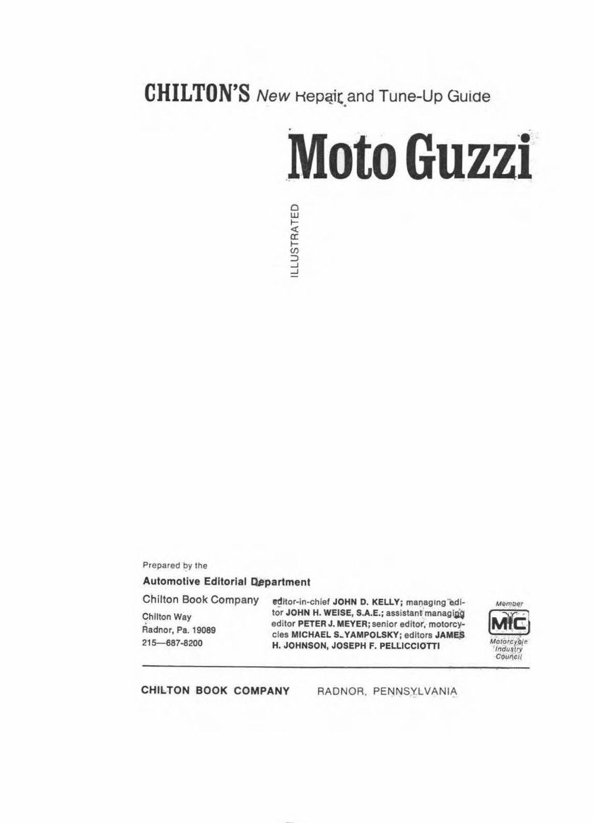 MOTO GUZZI V7 V750 V850 Full Service & Repair Manual preview img 3