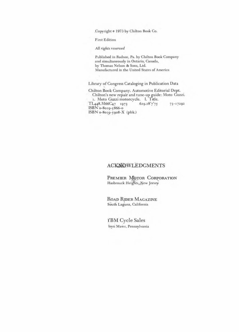 MOTO GUZZI V7 V750 V850 Full Service & Repair Manual preview img 4