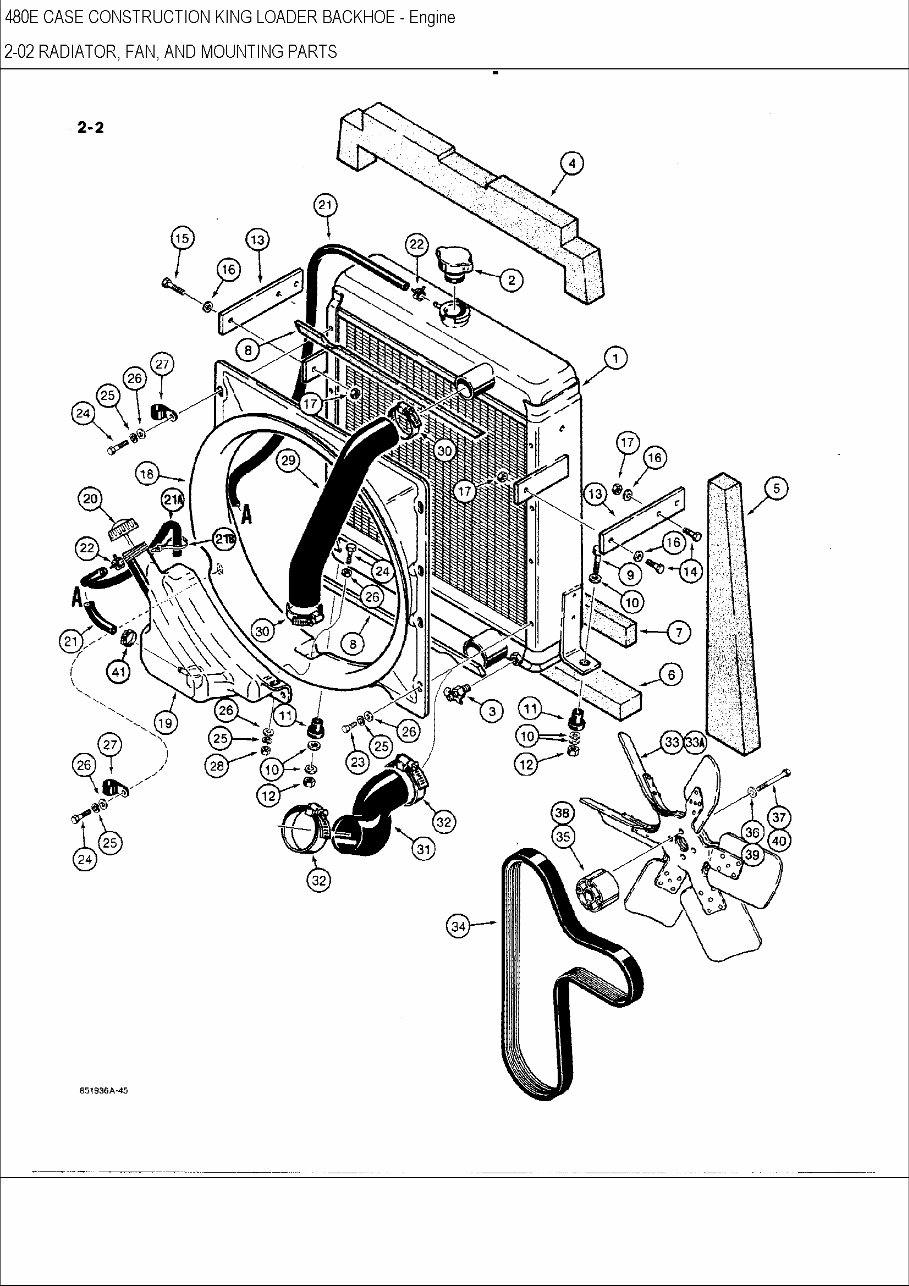 CASE 480E LL CONSTRUCTION KING BACKHOE Parts Catalog Manual preview img 6