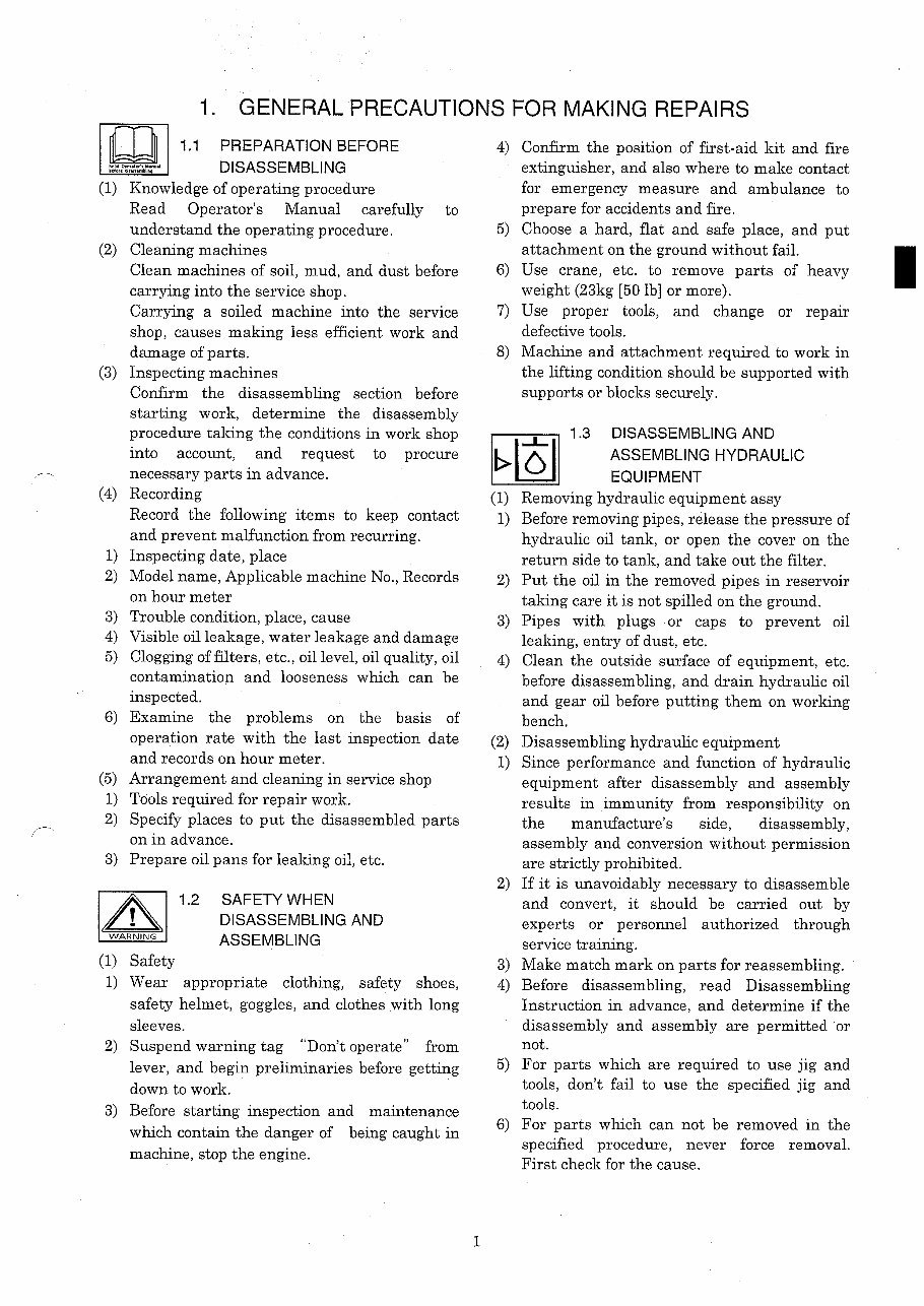 Kobelco SK200-6E, SK200LC-6E, SK210-6E, SK210-6ES, SK210LC-6E, SK210LC-6ES, SK210NLC-6ES Crawler Excavator Service Repair Worksh preview img 7