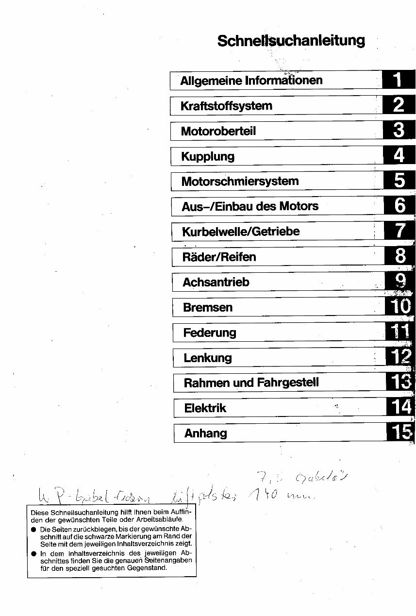 KAWASAKI ZEPHYR 1100 A WERKSTATTHandBUCH preview img 2