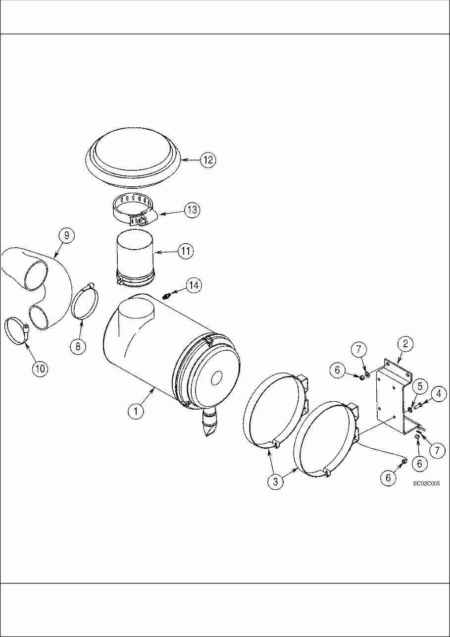 CASE 821C Wheel Loader Parts Catalog Manual preview img 10