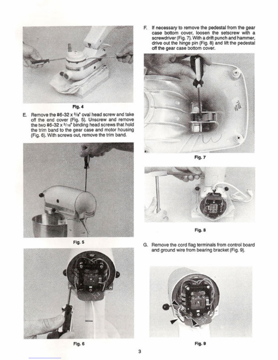 KitchenAid KSMC50 K5SS K45SS KSM90 Service Manual preview img 7