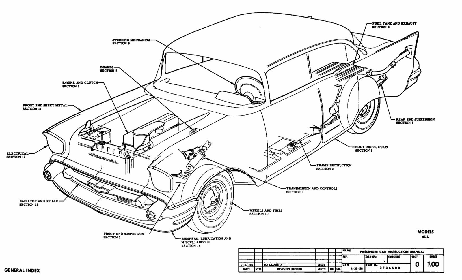 1955-1957 Chevrolet Passenger Cars Assembly Manual preview img 1