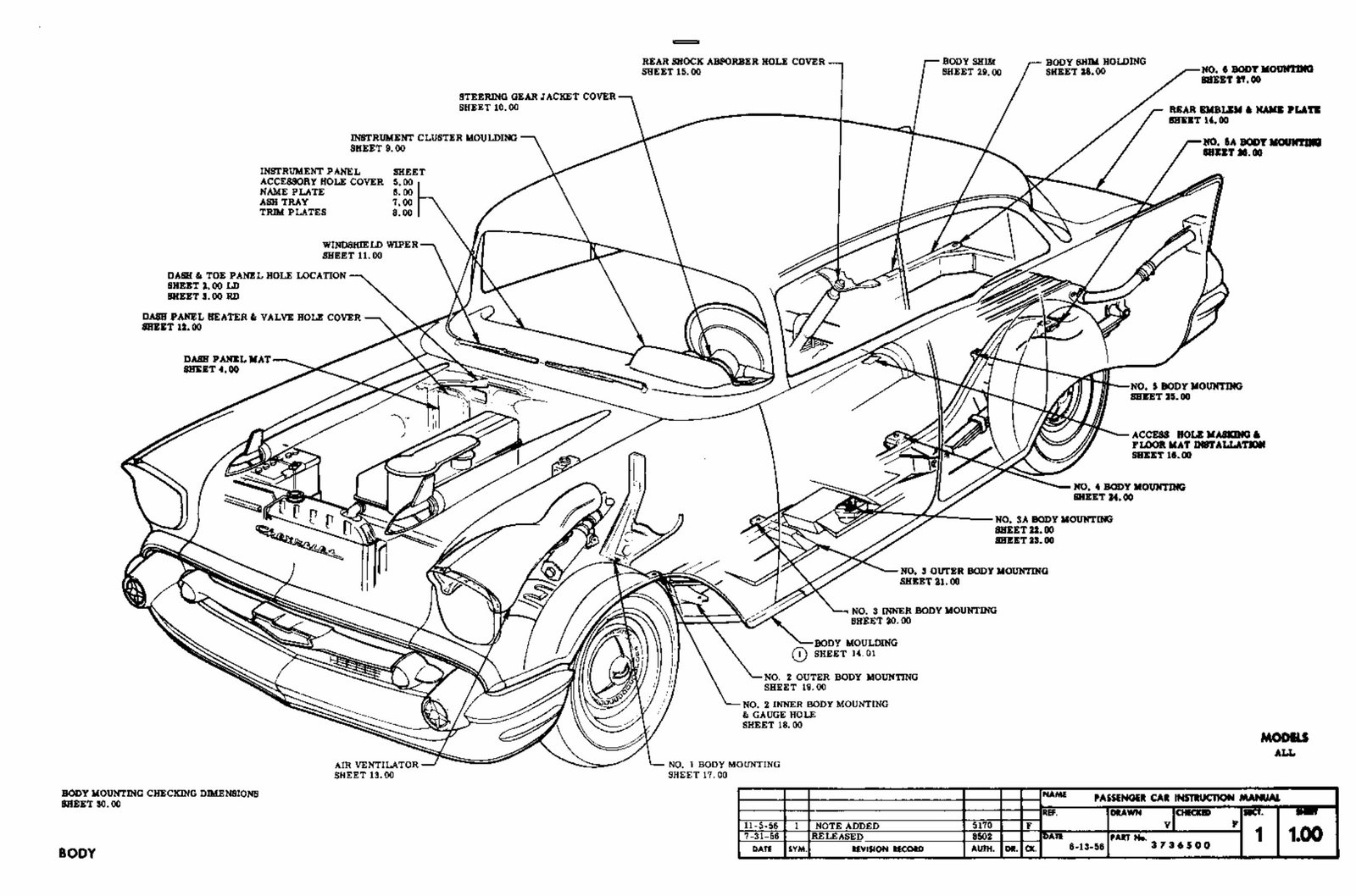 1955-1957 Chevrolet Passenger Cars Assembly Manual preview img 2
