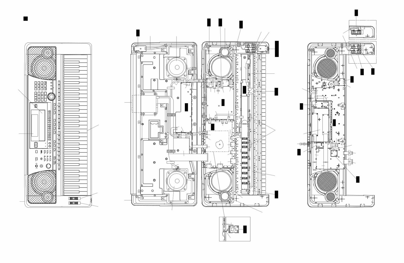 Yamaha Portatone PSR-640 + 740 Service Manual & Repair Guide preview img 8