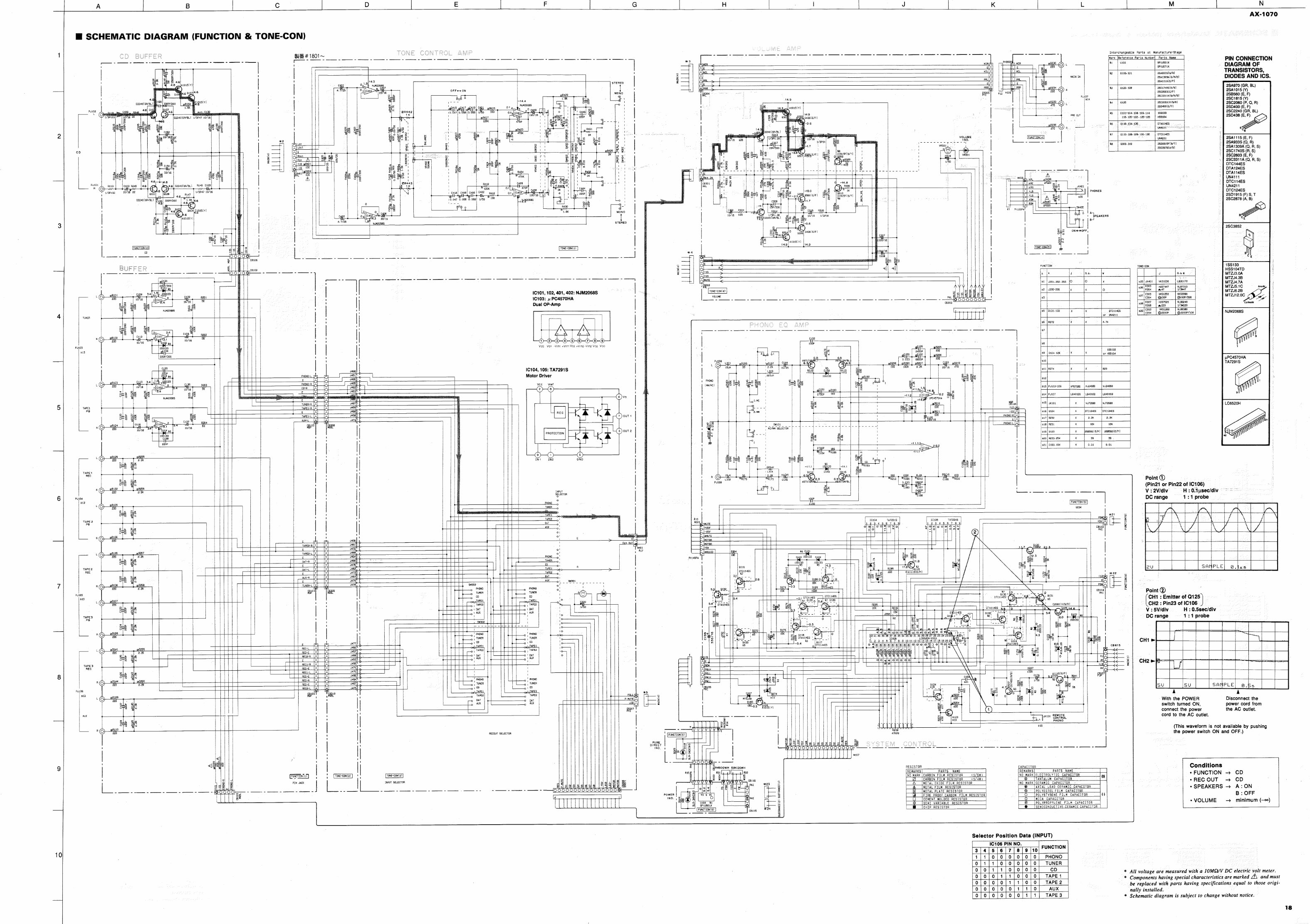 YAMAHA AX-1070 Service Manual preview img 8