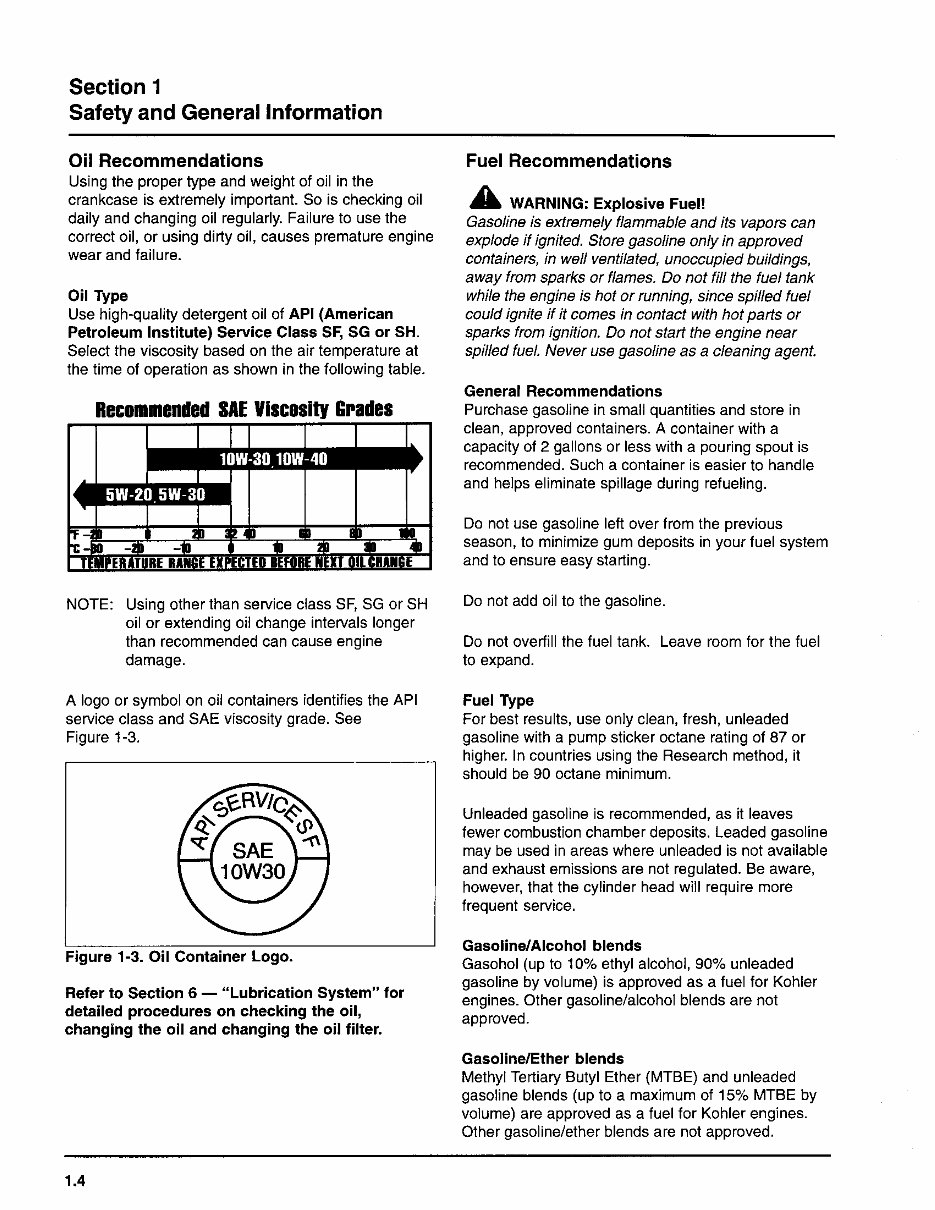 1991-1997 Kohler CH18/CH20/CH22/CH25 Horizontal Crankshaft Engines OEM Service & Repair Manual preview img 6