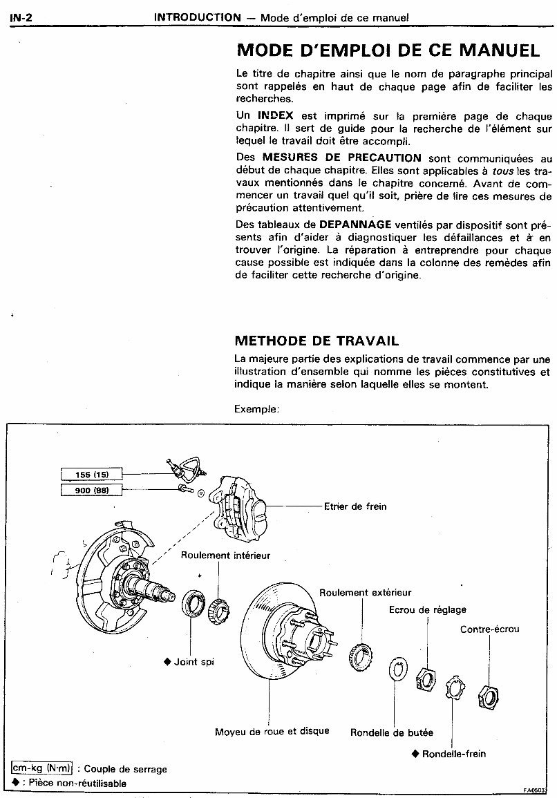 1984-1992 Toyota Land Cruiser 60, 70 Series Service & Repair Manual (in French) preview img 3