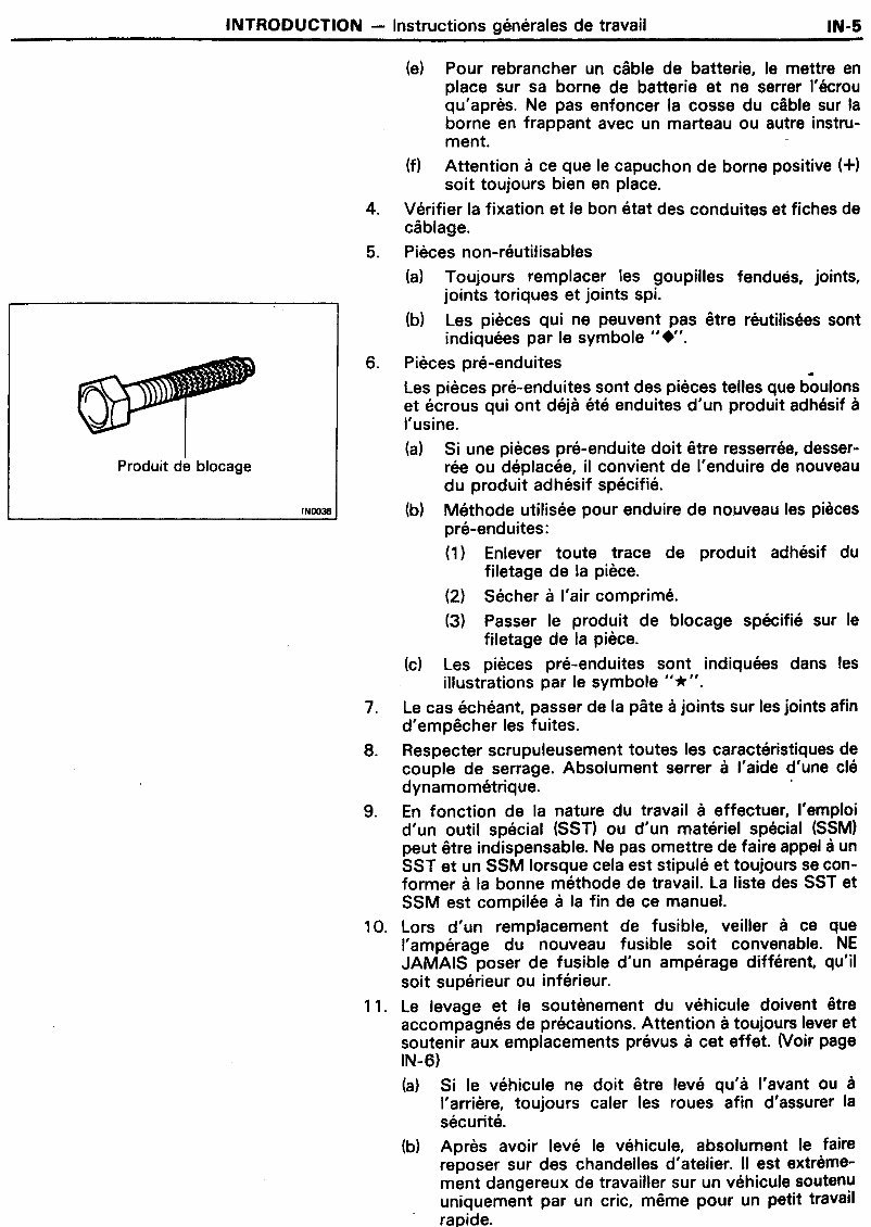 1984-1992 Toyota Land Cruiser 60, 70 Series Service & Repair Manual (in French) preview img 6