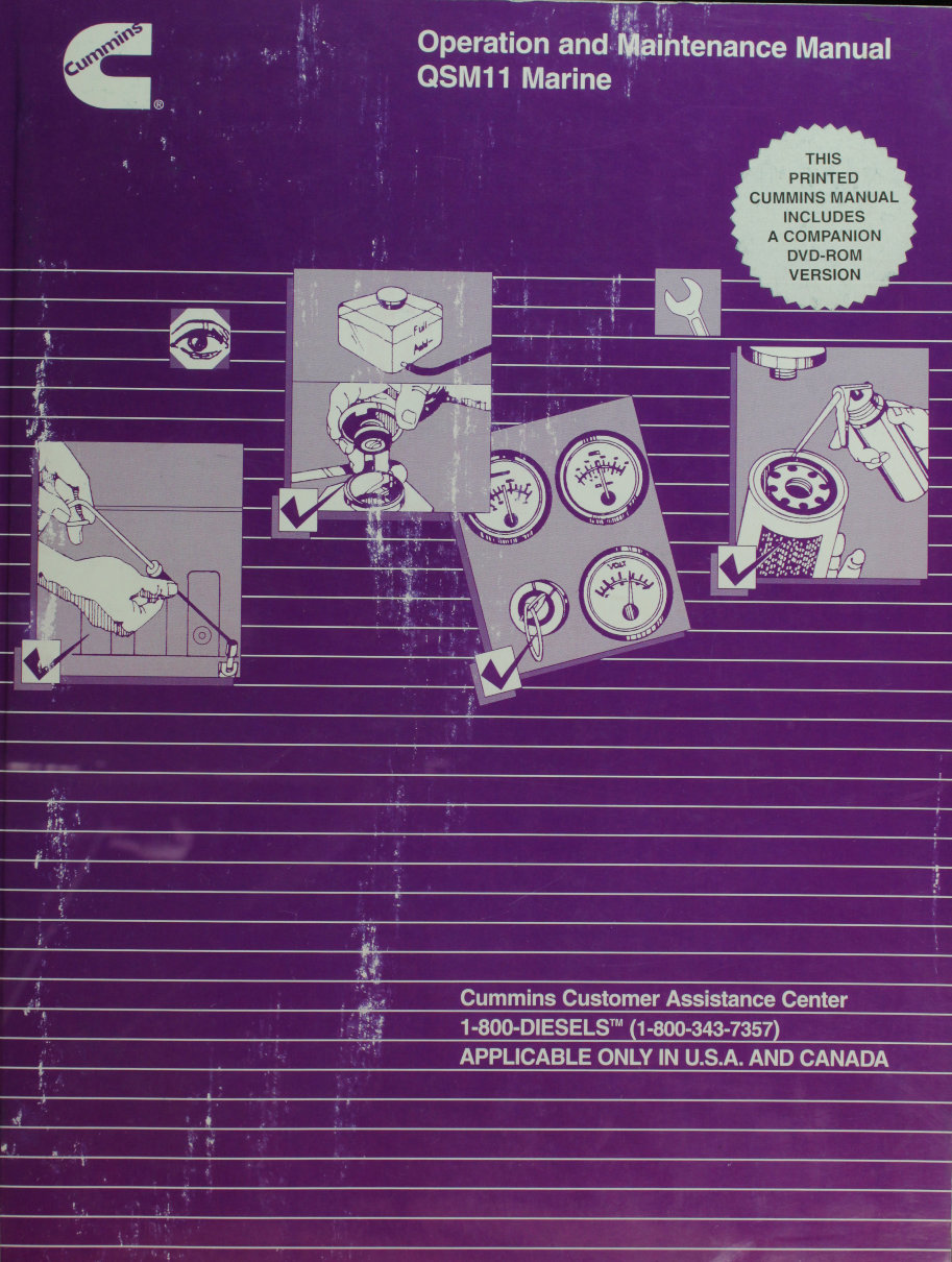 CUMMINS QSM11 QSM 11 Operation Service Repair Manual preview img 1