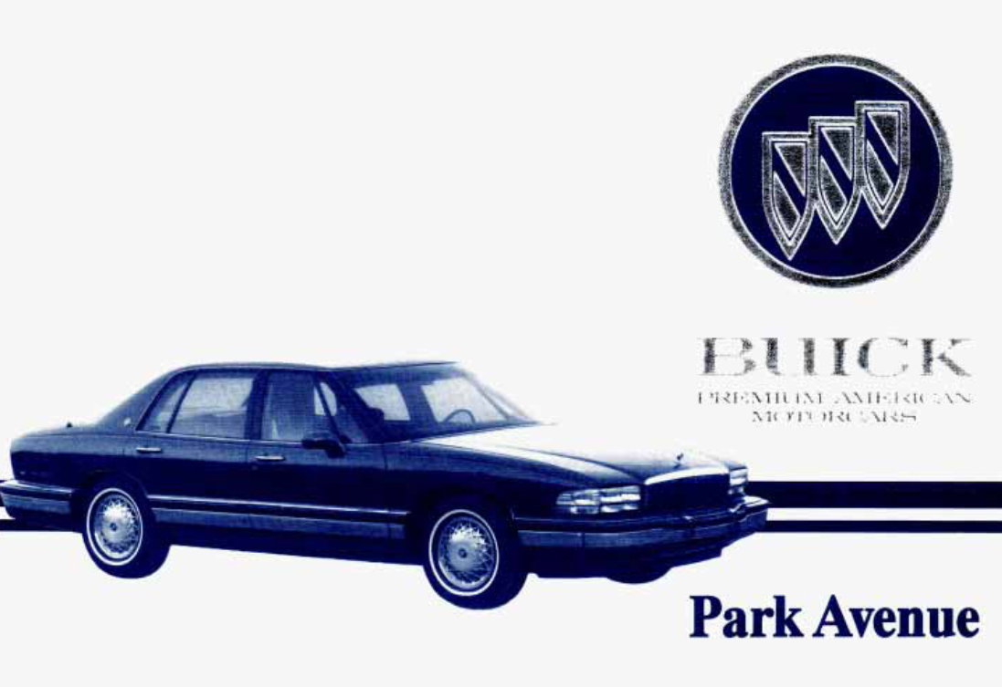 1994 BUICK Park Avenue Owners Manual preview img 1