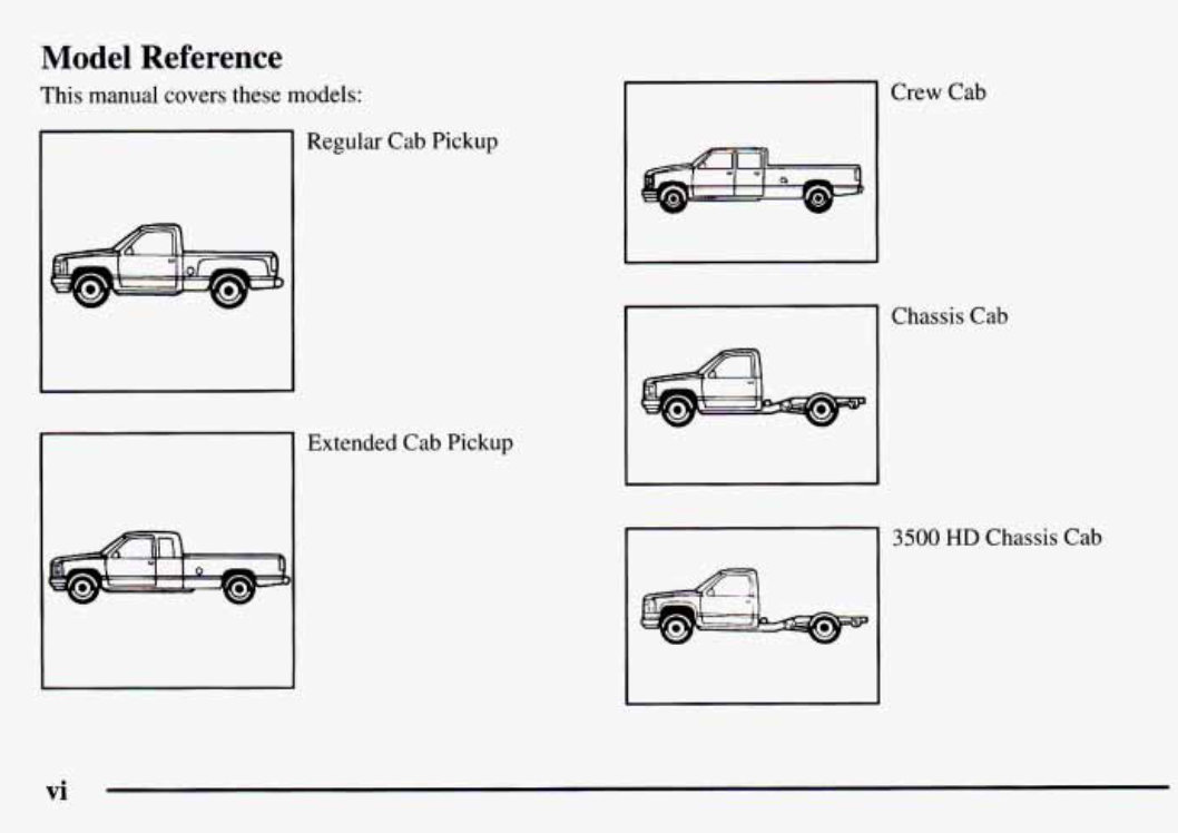 1997 GMC Sierra Owners Manual preview img 8