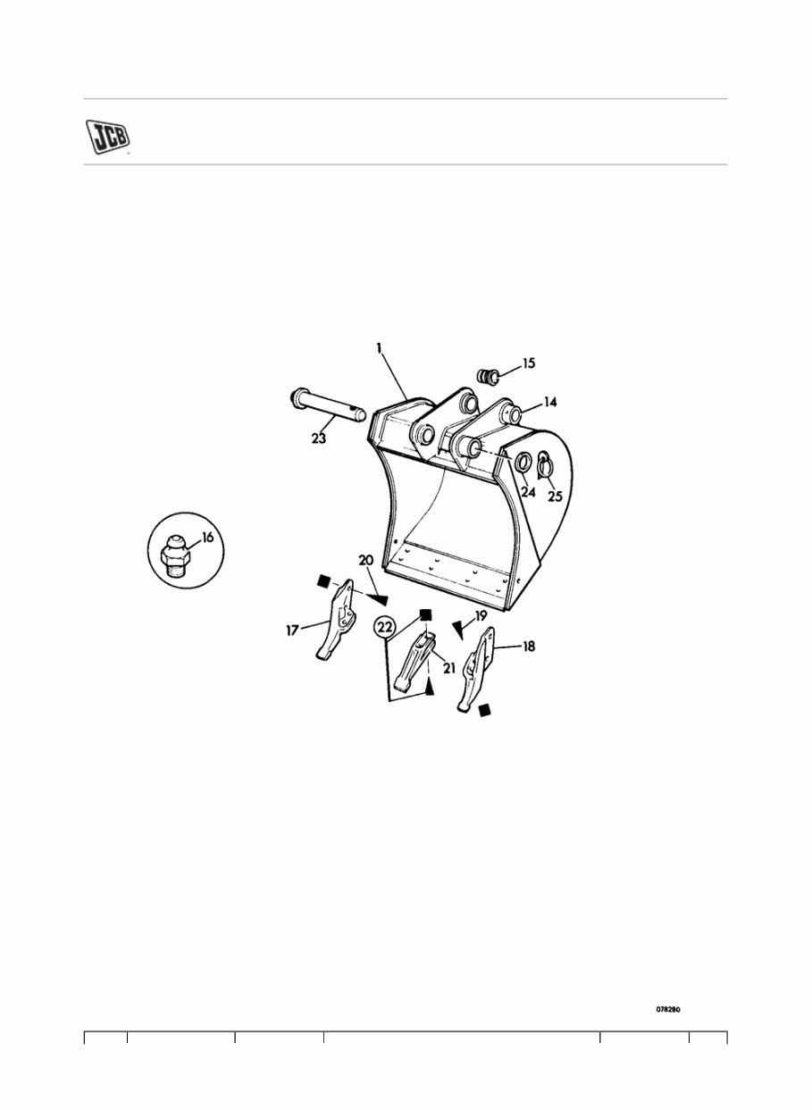JCB 8052 MINI Crawler Excavator Parts Catalogue Manual (SN: 00802000-00803370) preview img 9
