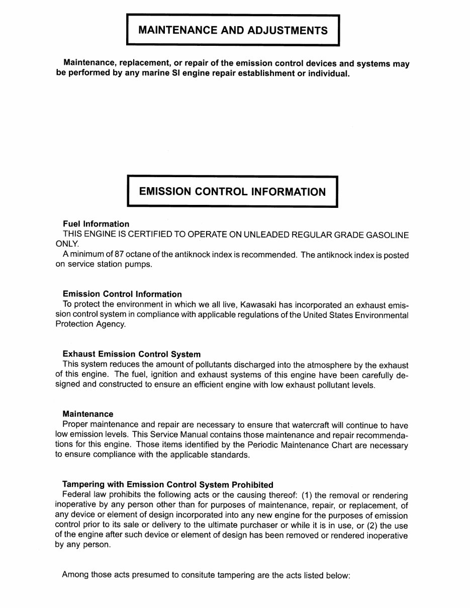 2007 Kawasaki 800 SX-R Factory Service & Work Shop Manual preview img 5