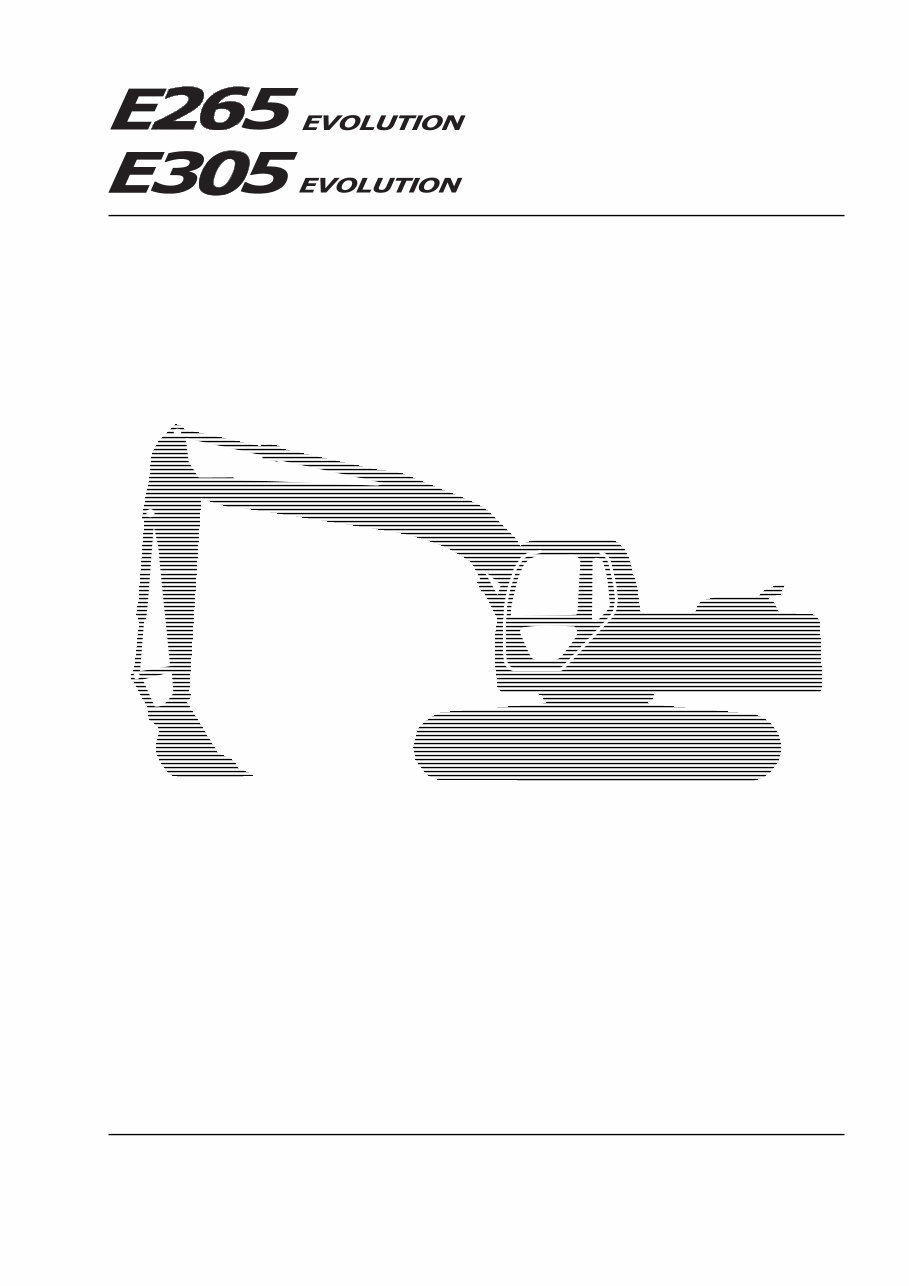 Fiat Kobelco E265 E305 Evolution Crawler Excavator Complete Workshop ...