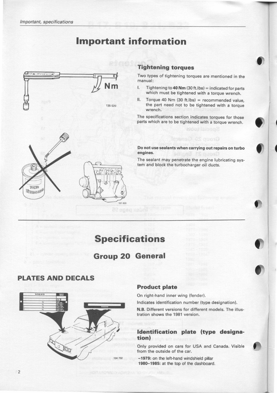 Volvo Engine B23 Repair Service Manual preview img 4