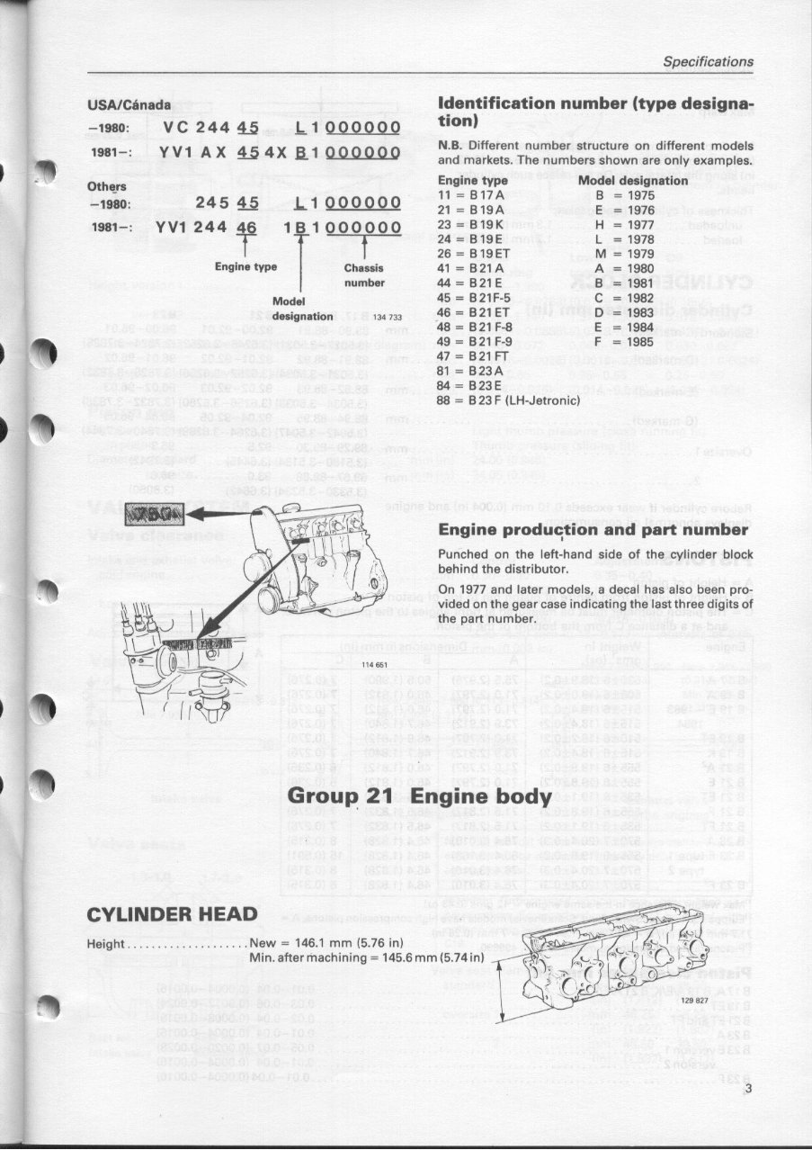Volvo Engine B23 Repair Service Manual preview img 5