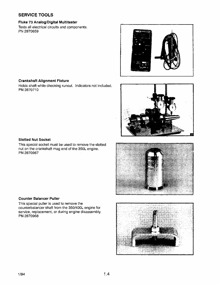 1994-1995 Polaris 300 4x4 Service & Repair Manual preview img 10