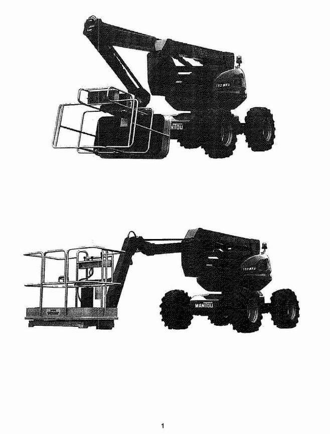 Manitou 165 ATJ Telescopic Access Platform Service Manual preview img 7