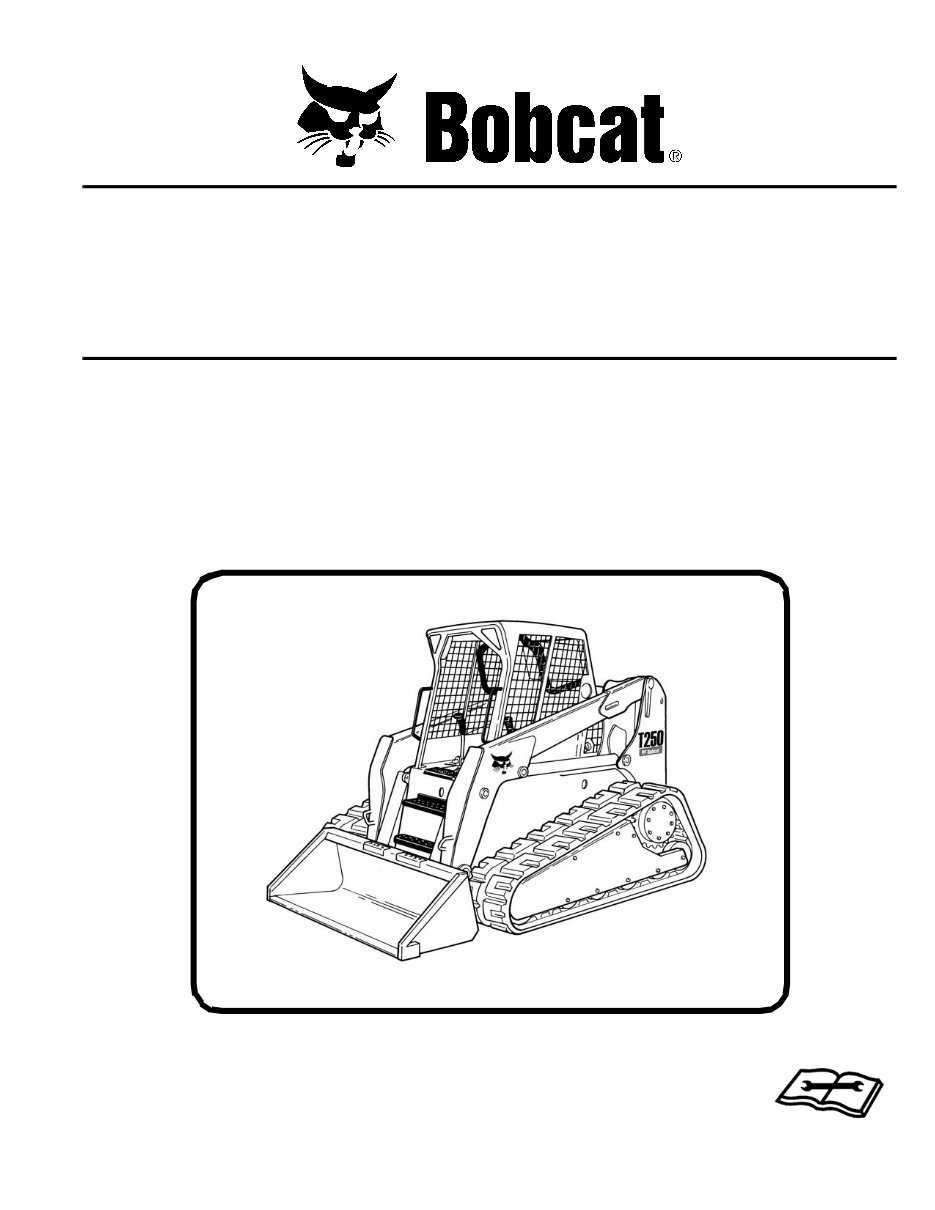 Bobcat T250 Compact Track Loader OEM Service & Repair Manual preview img 1