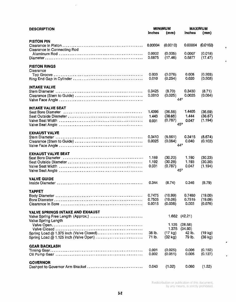 onan B43E B43G P218G B48G P220G and T260 service manual preview img 10
