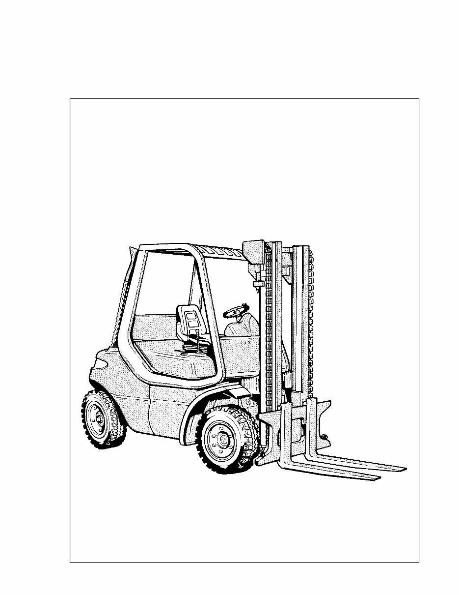 Linde IC-Engined Forklift Truck Type 351: H20, H25, H30 Service Training Manual preview img 1