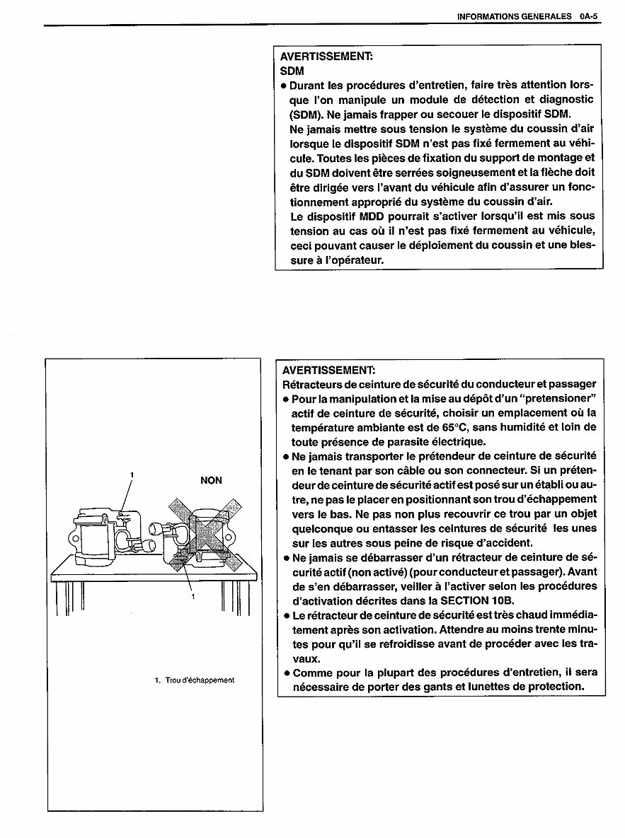 1998-2005 Suzuki Vitara OEM Service & Repair Manual preview img 9