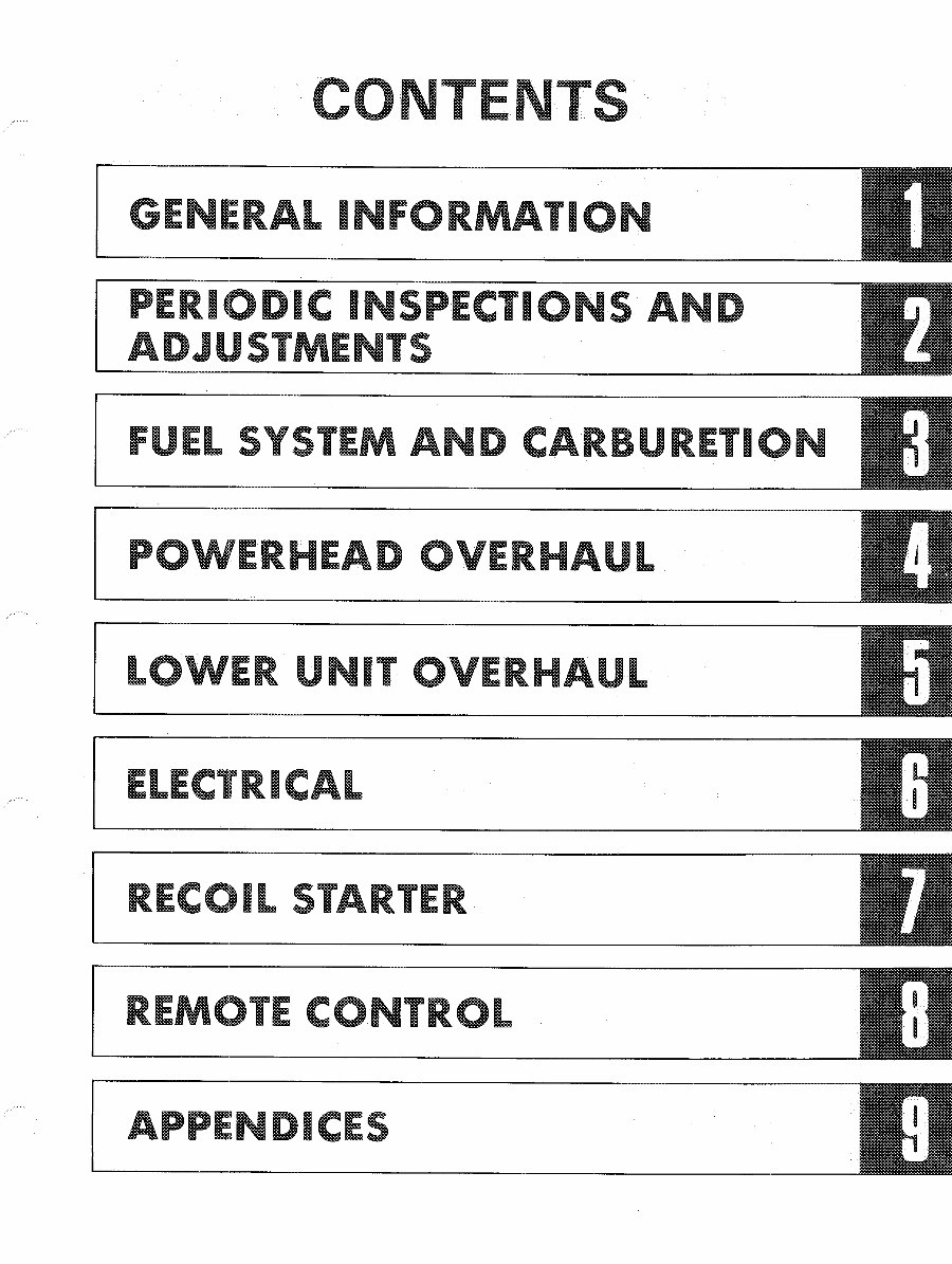 1983-2006 Yamaha 25hp 30hp 2-Stroke Outboard Motor Service & Repair Manual preview img 6