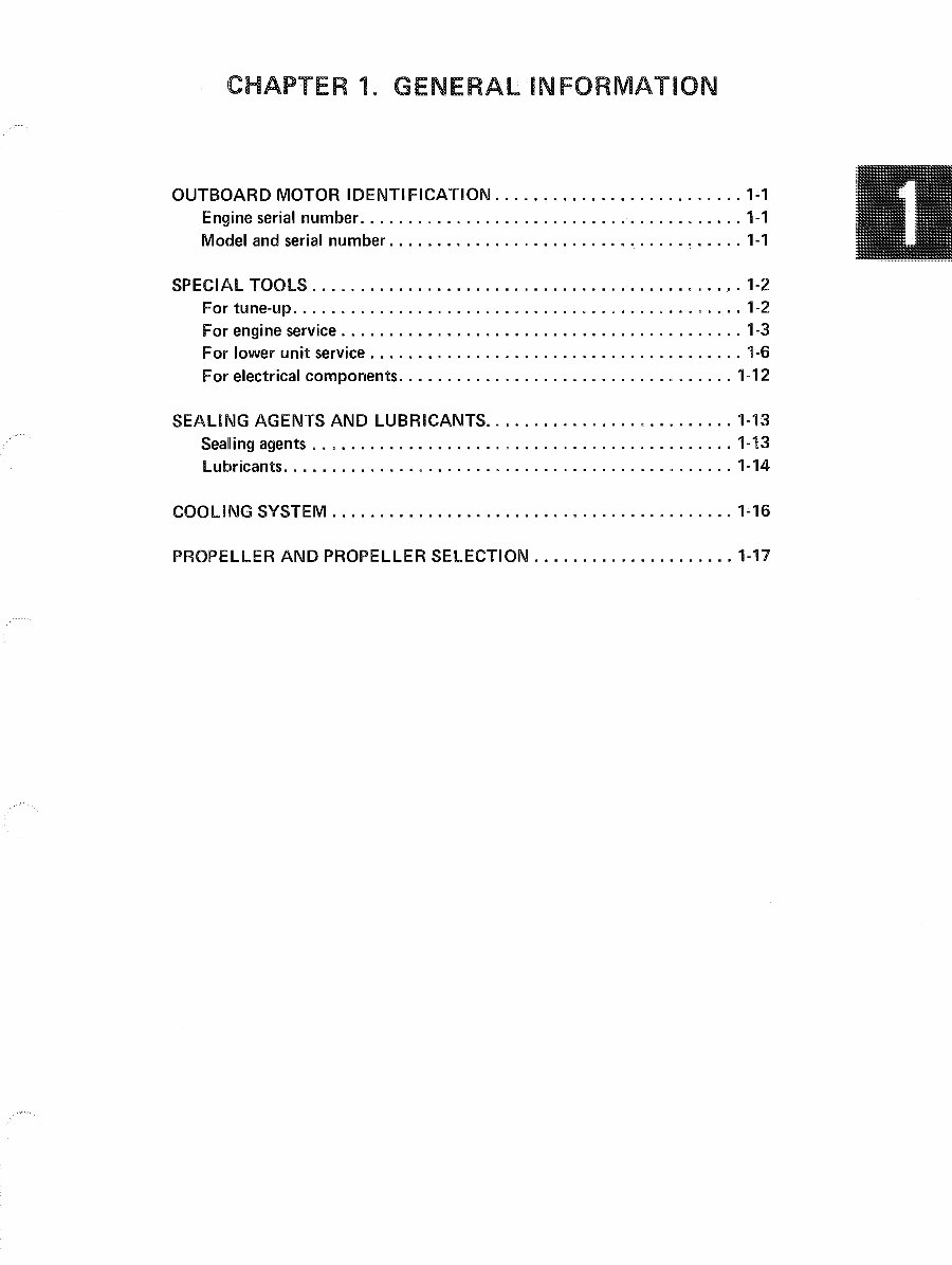 1983-2006 Yamaha 25hp 30hp 2-Stroke Outboard Motor Service & Repair Manual preview img 8