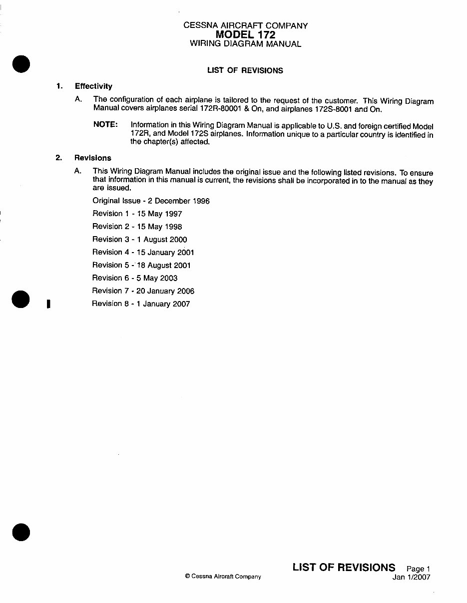 Cessna 172RWD Wiring Diagram Manual Model 172R 172S preview img 2