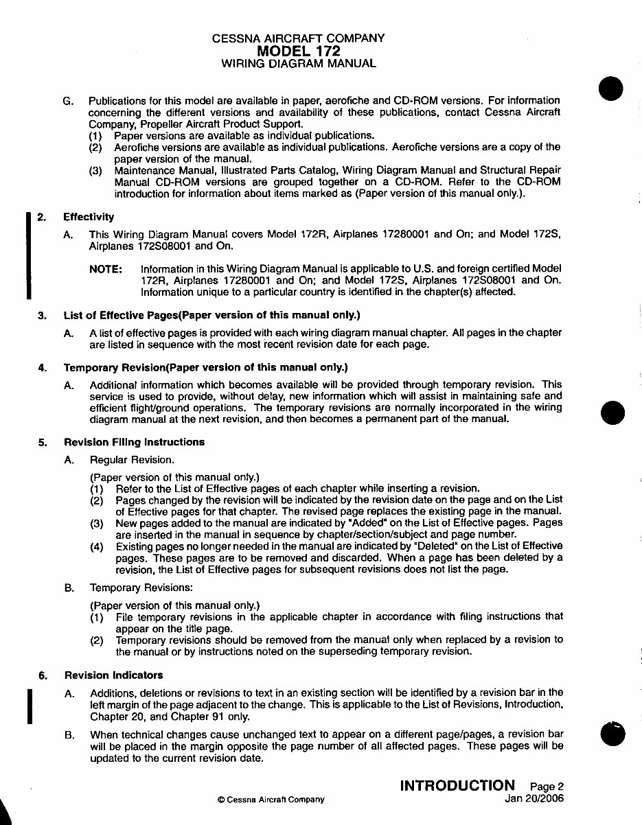 Cessna 172RWD Wiring Diagram Manual Model 172R 172S preview img 5