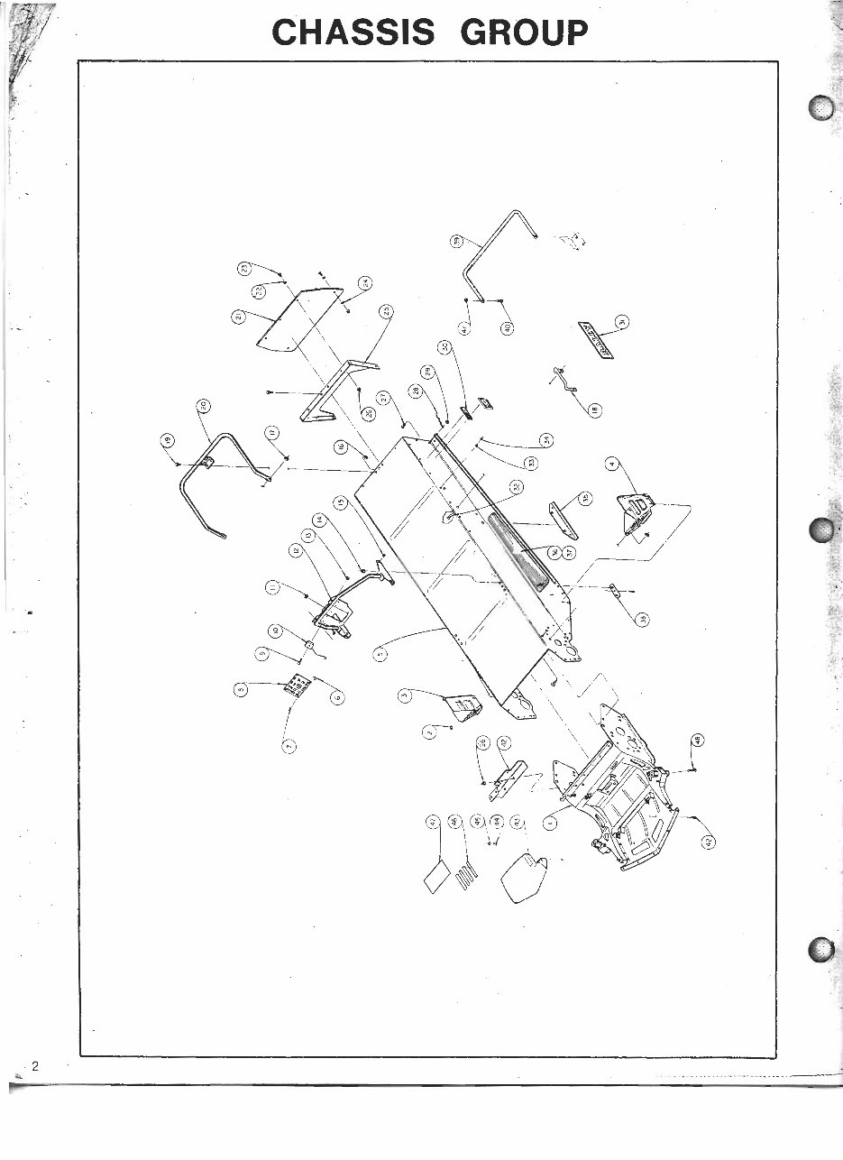 1976 Rupp Snowmobile Rally n Sport chassis parts manual preview img 3
