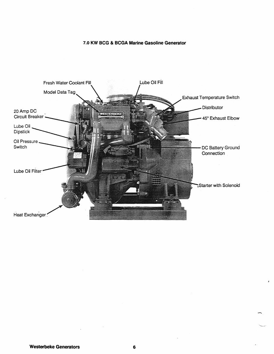 Westerbeke Carbureted Gasoline Generators 3.5 KW BCG-50 Hz Marine Gasoline*Factory Service / Repair/ Workshop Manual Instant Dow preview img 10