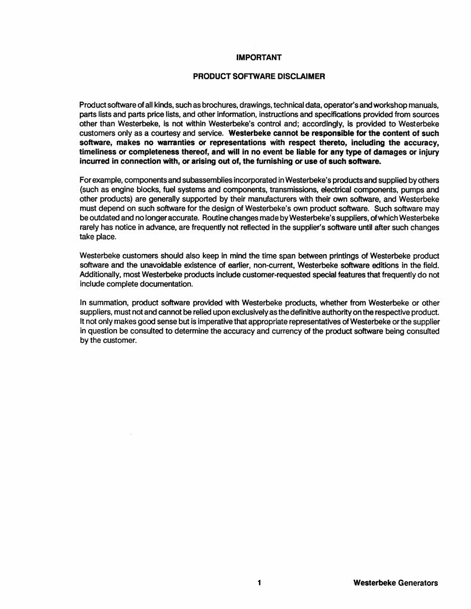 Westerbeke Carbureted Gasoline Generators 3.5 KW BCG-50 Hz Marine Gasoline*Factory Service / Repair/ Workshop Manual Instant Dow preview img 5