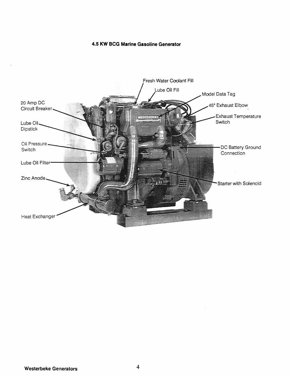 Westerbeke Carbureted Gasoline Generators 3.5 KW BCG-50 Hz Marine Gasoline*Factory Service / Repair/ Workshop Manual Instant Dow preview img 8