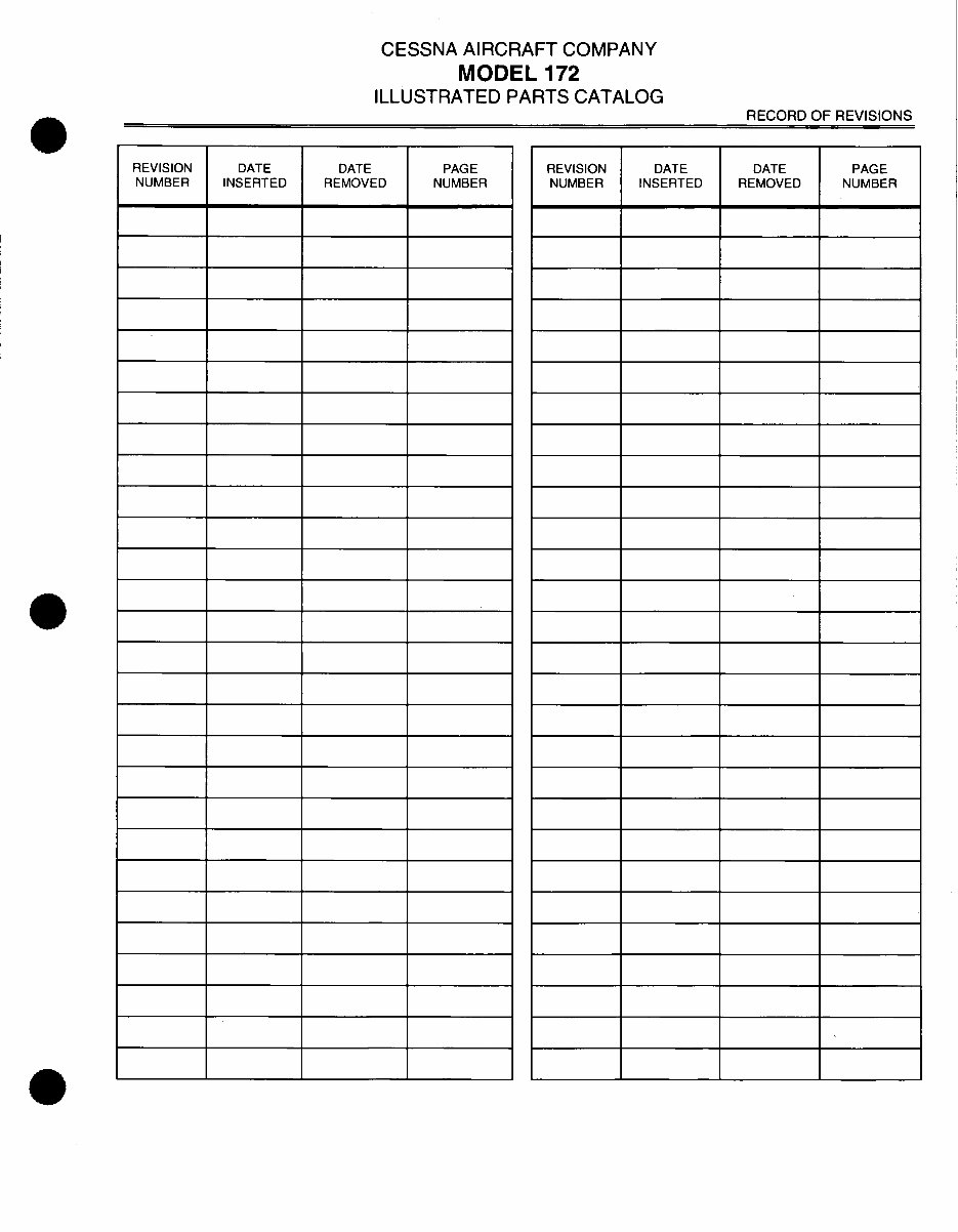 1963-1974 Cessna 172 Illustrated Parts Catalog preview img 4