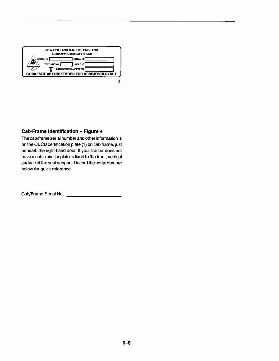 NEW HOLLand TS90 TS100 TS110 SYNCHRO COMMand and ELECTROSHIFT TransmissionS Tractor Operators Manual preview img 10