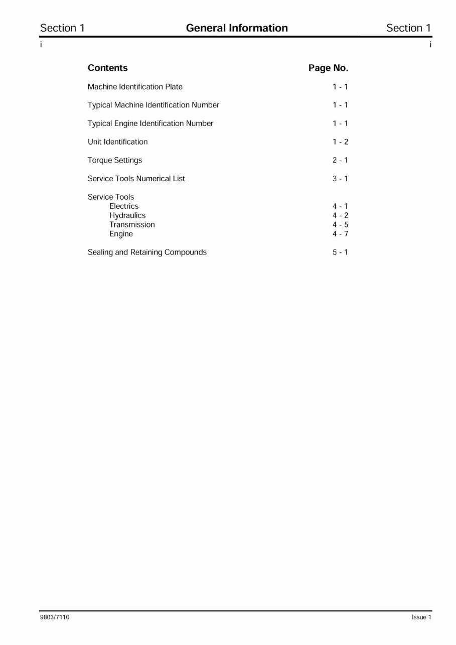 JCB 2CX/2DX/210/212 Backhoe Loader OEM Service & Repair Manual preview img 3