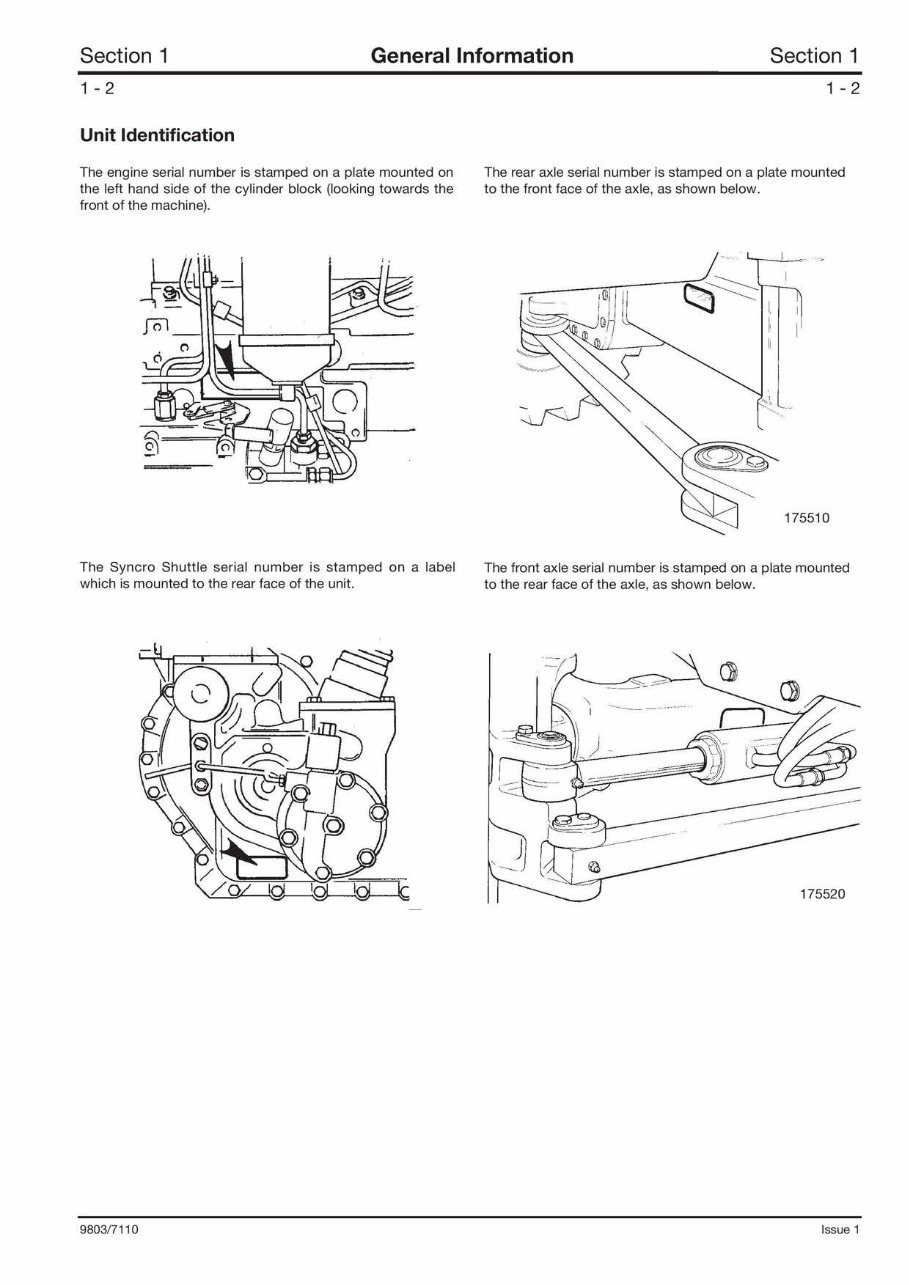 JCB 2CX/2DX/210/212 Backhoe Loader OEM Service & Repair Manual preview img 5