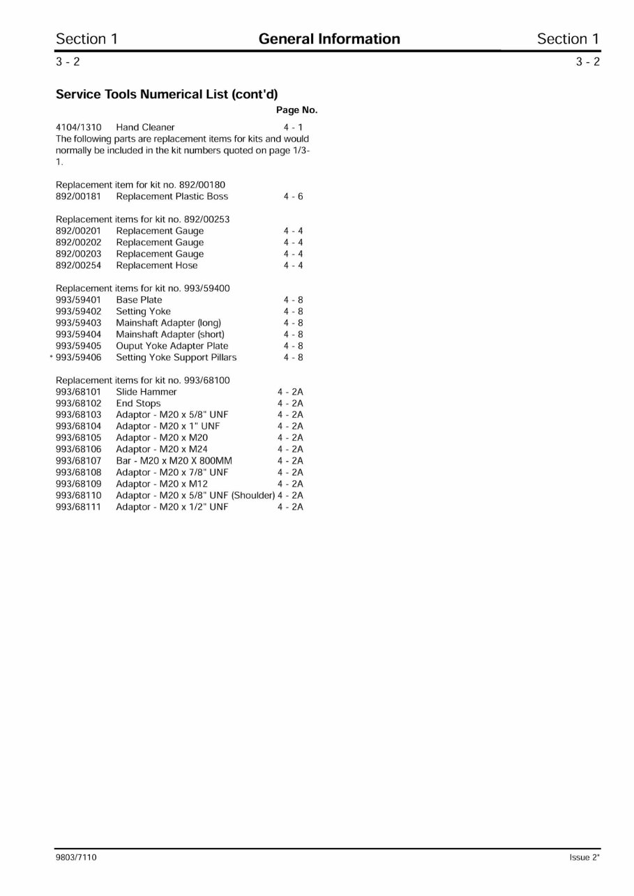 JCB 2CX/2DX/210/212 Backhoe Loader OEM Service & Repair Manual preview img 8