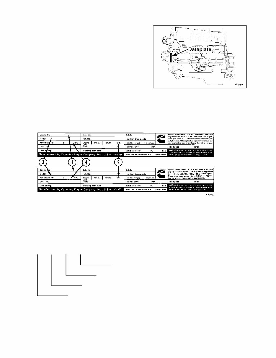 Cummins specifications manual big cam IV, NT855 series preview img 5