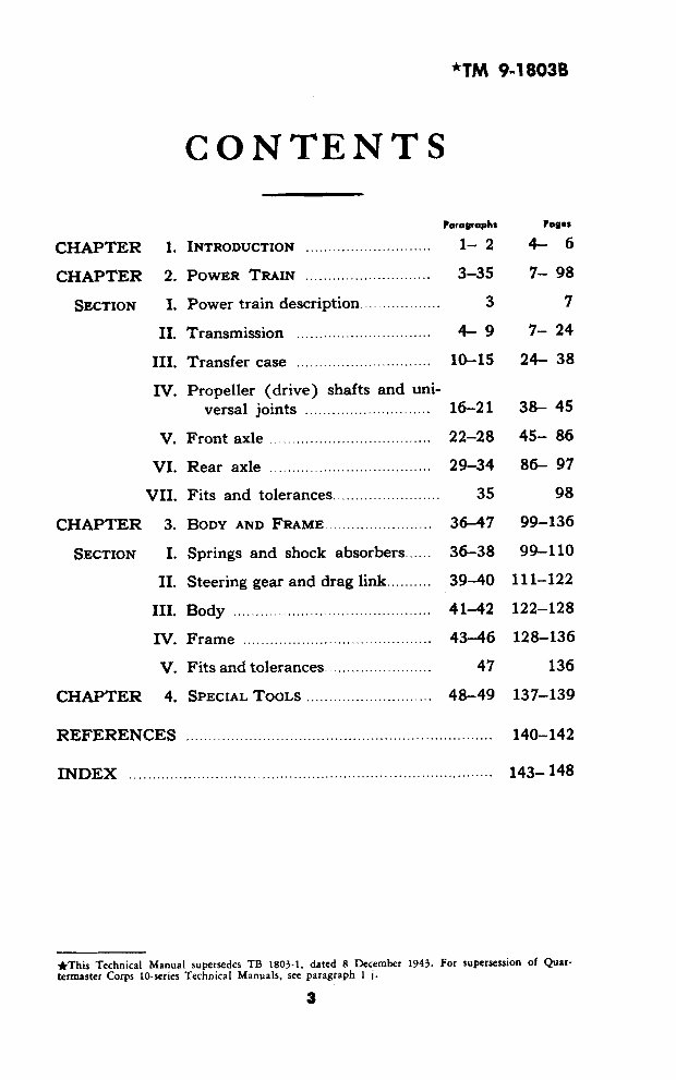 Jeep Willys Maintenance Technical manual preview img 3