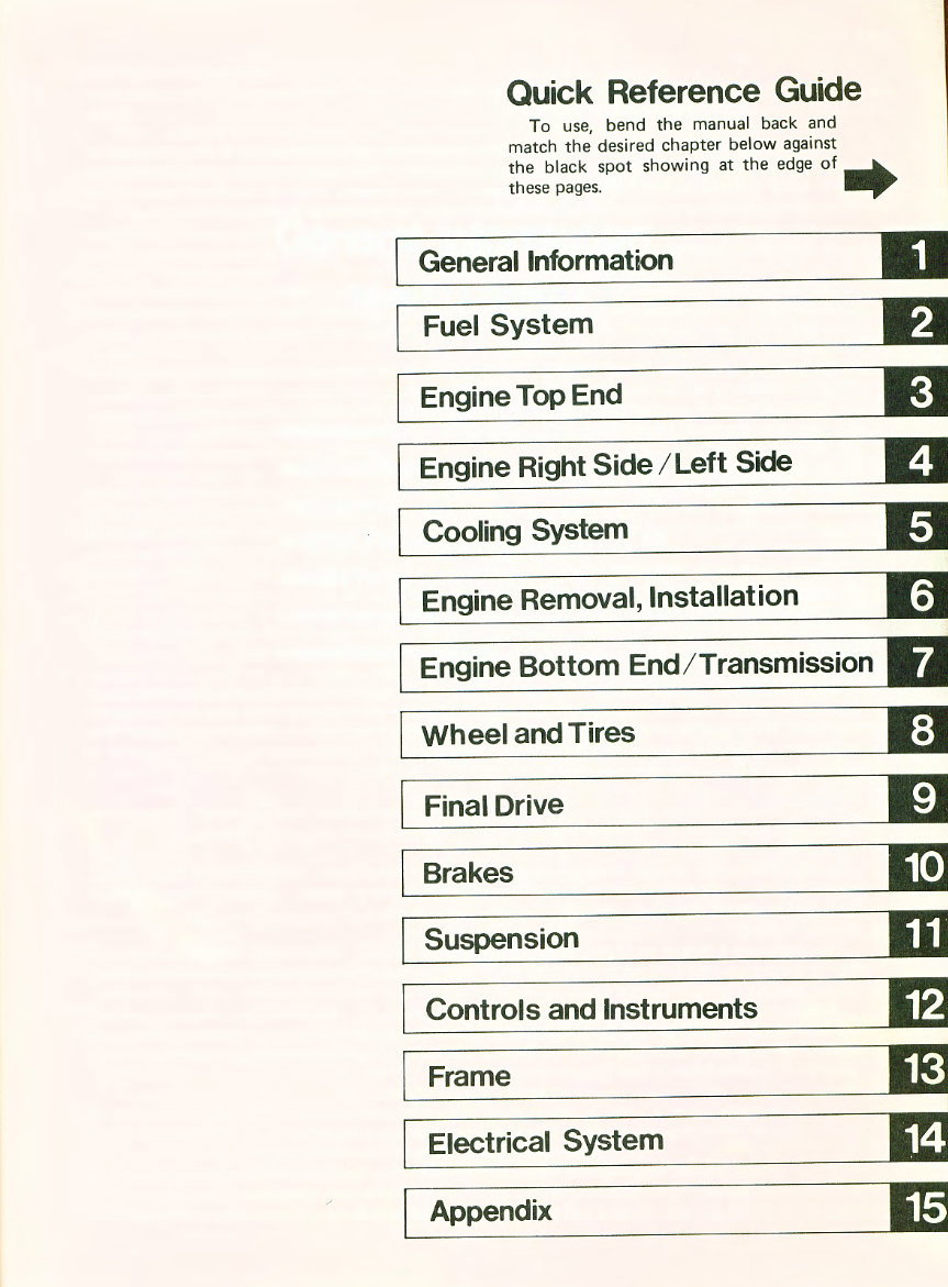 KAWASAKI KLR600 KLR600 Full Service & Repair Manual 1984-2006 preview img 8