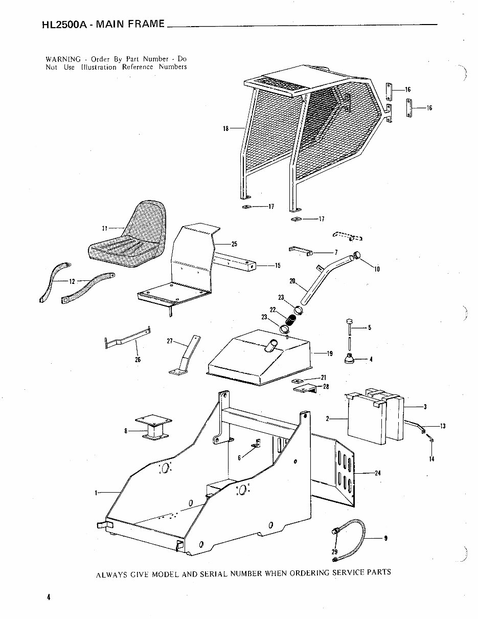 GEHL HL2500A Skid Loader Parts Manual preview img 4